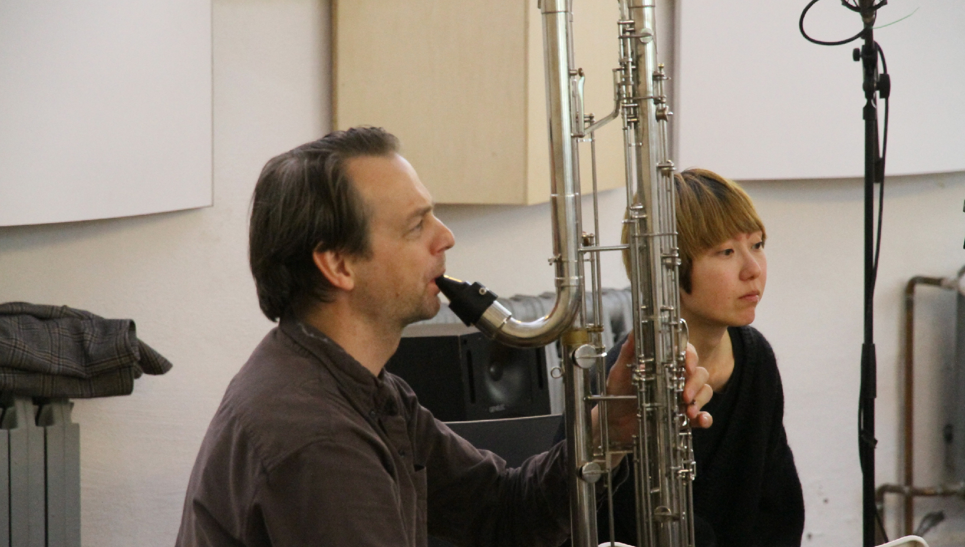 2019-07-08 Ame Zek's 'Unfinished sense of time' im Studio Börne45